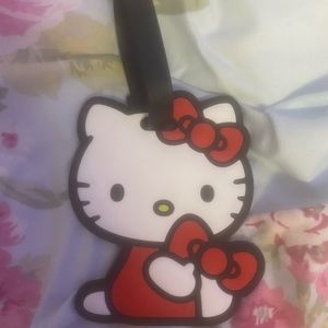 hello kitty luggage tag